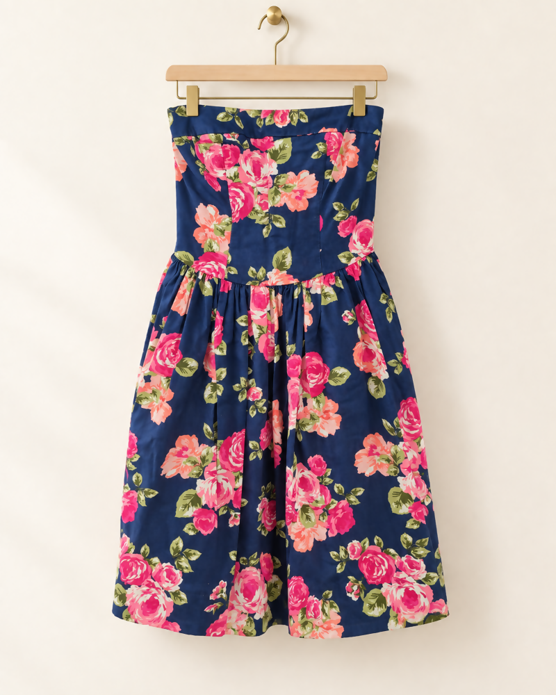 Forever 21 Rose Soirée Dress