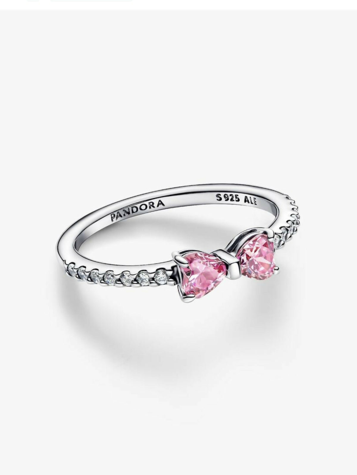Pandora Sparkling Bow Ring
