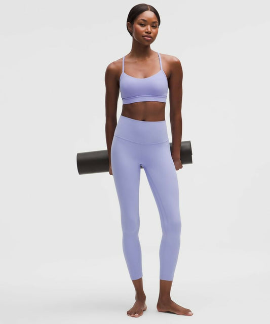 Lululemon Wunder Train Wrapped Bra & Align leggings 25”