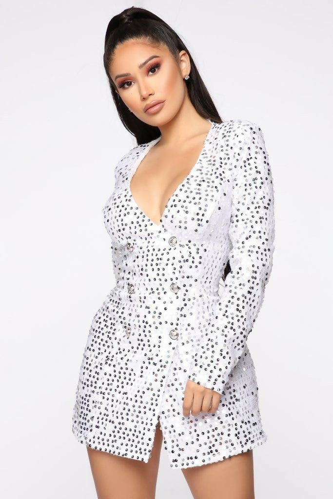 (NEW) Not Afraid To Sparkle Dress