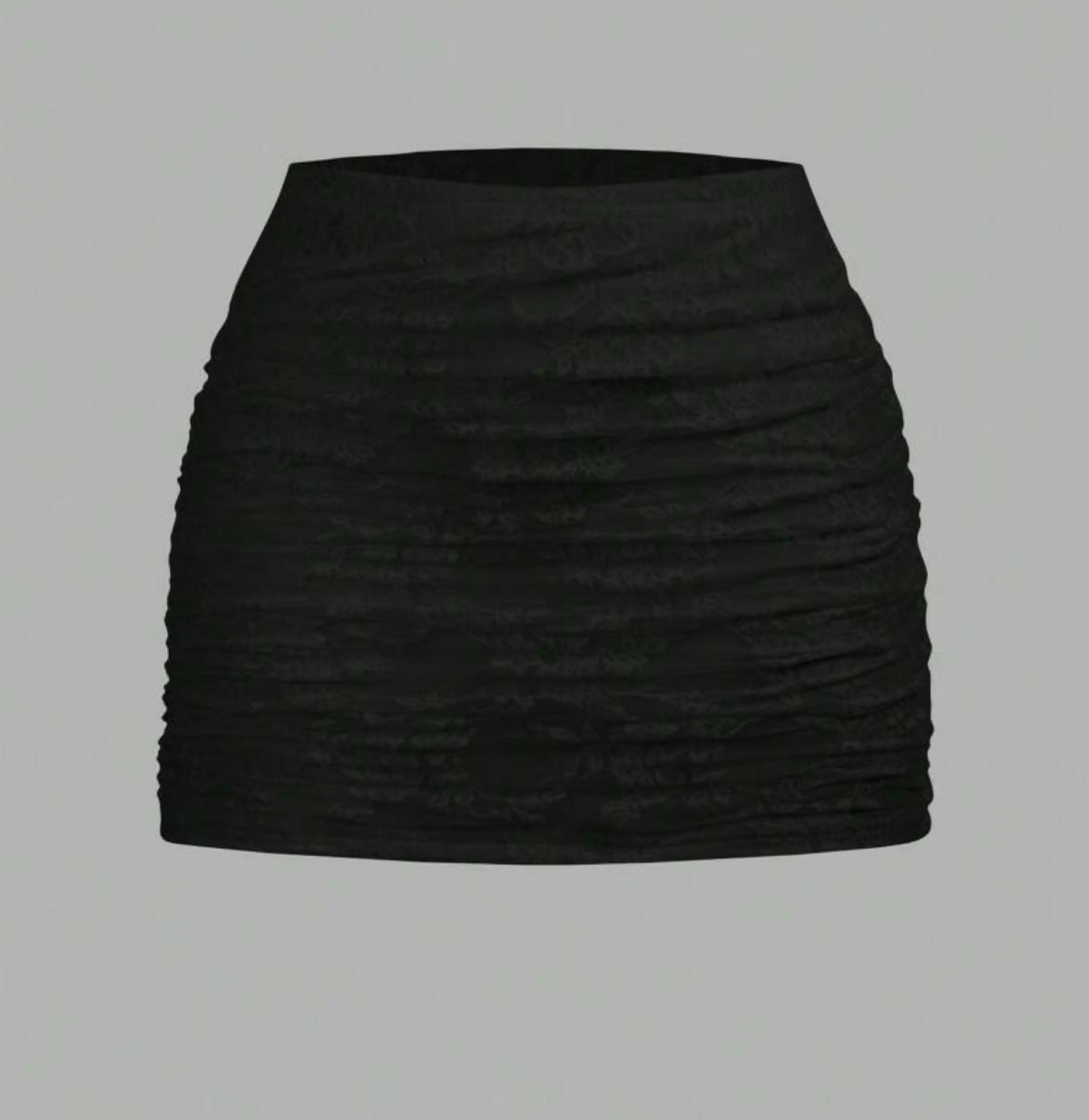 Lace Black Skirt