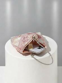 SEQUIN CLUTCH BAG