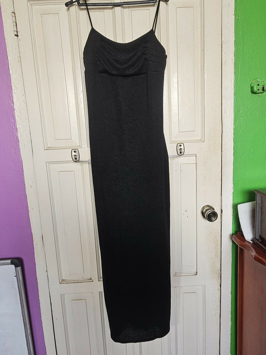 Elegant Cowl Neck Maxi Dress
