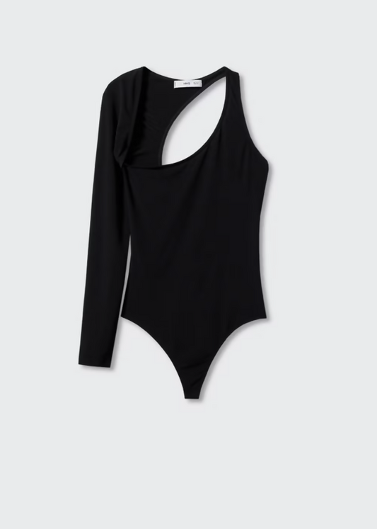 Mango Asymmetrical Bodysuit