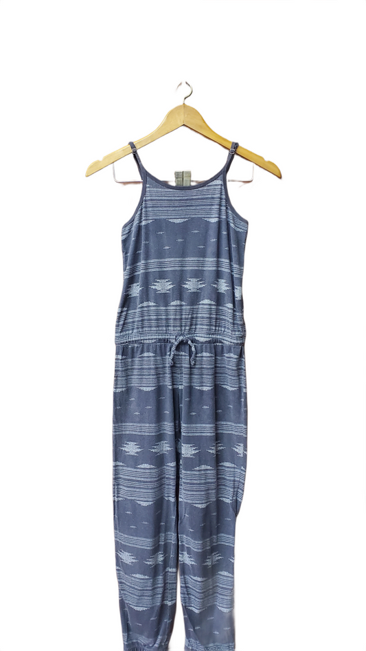 Old Navy Gray & White Jumpsuit