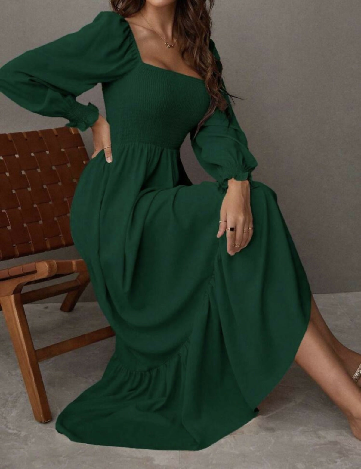 Pre-Loved Emerald Green Dress