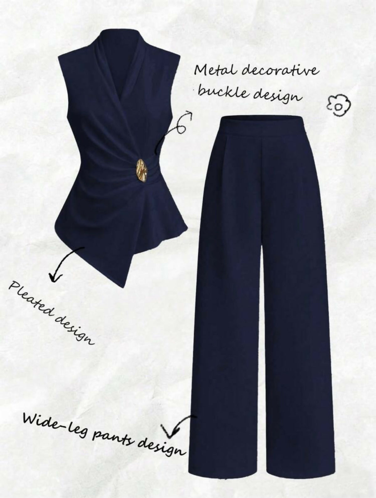 2 piece pantsuit set