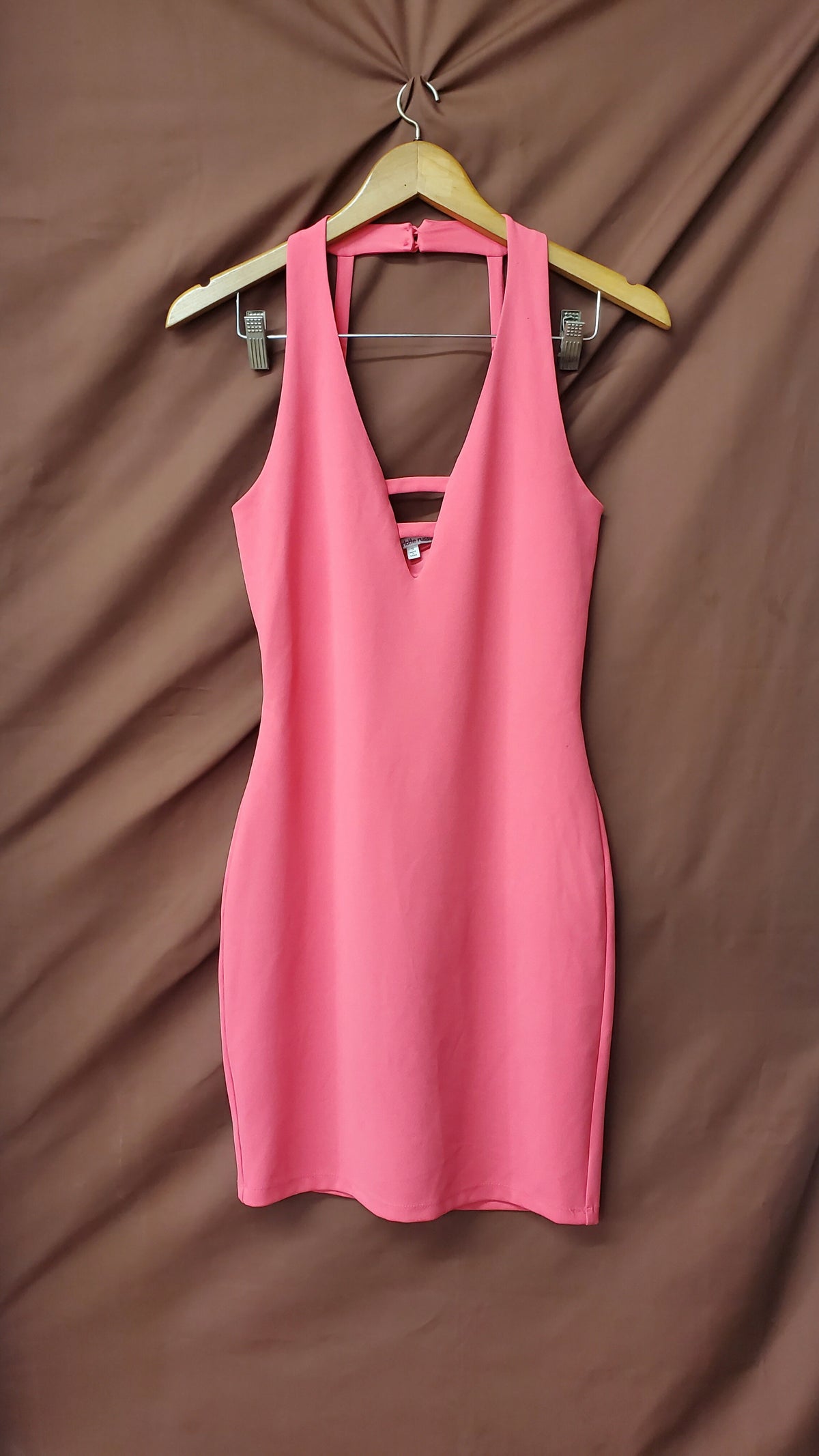Charlotte Russe Coral Pink Cocktail Dress