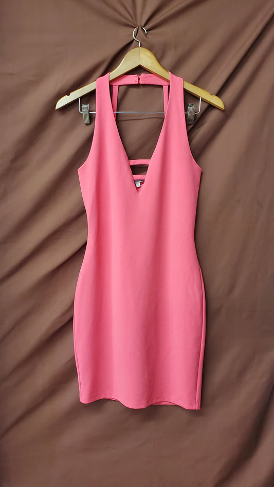 Charlotte Russe Coral Pink Cocktail Dress