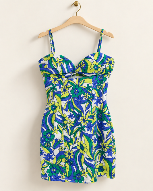 Zara Riviera Bloom Mini Dress