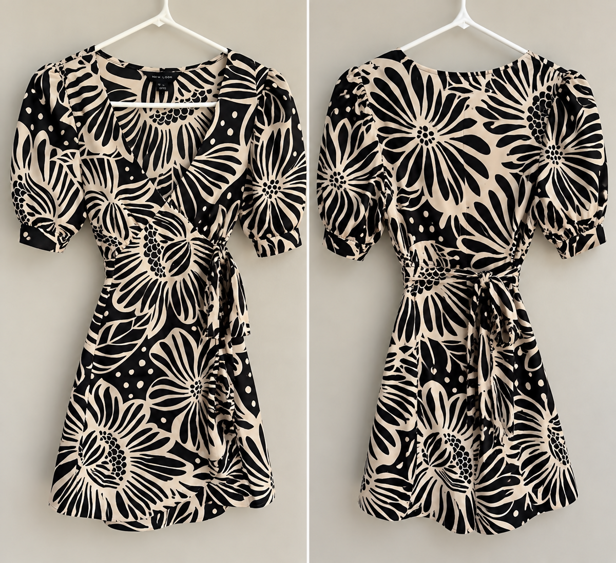 Patterned Mini Dress