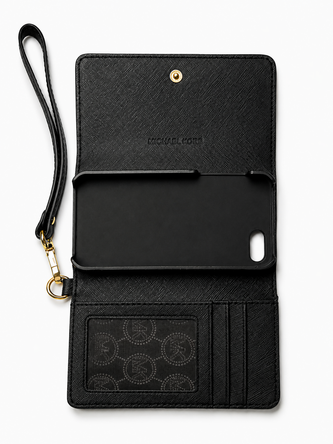 Faux Pony Hair Cheetah Print Wristlet