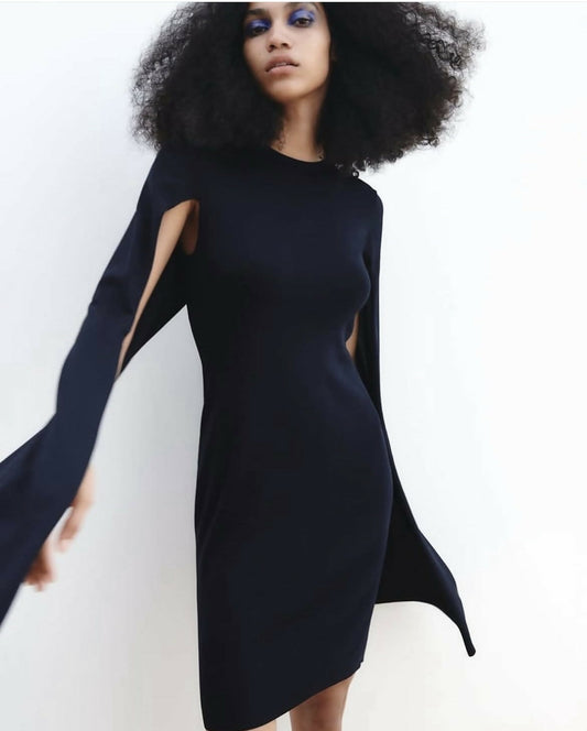 ZARA Cape Dress
