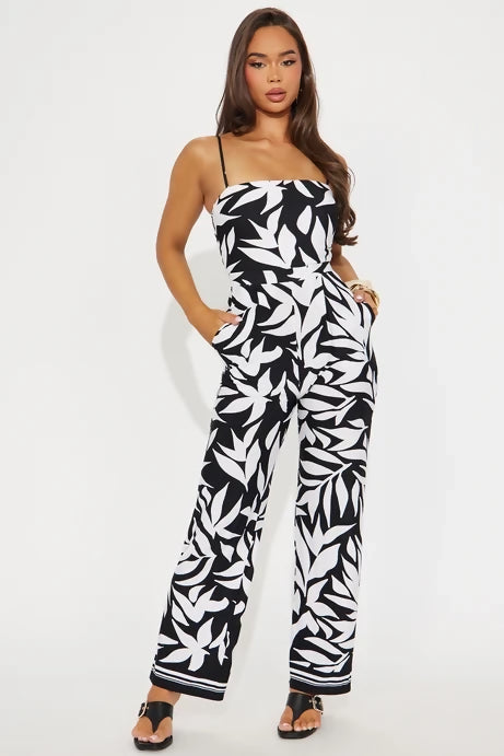 Davina Wide Leg Jumpsuit