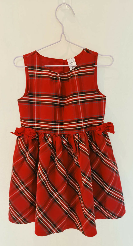 Carter's Girls Plaid Holiday Dress