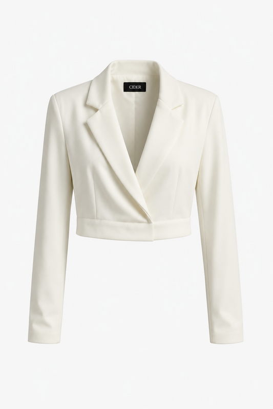 Shop Cider- Cropped Blazer