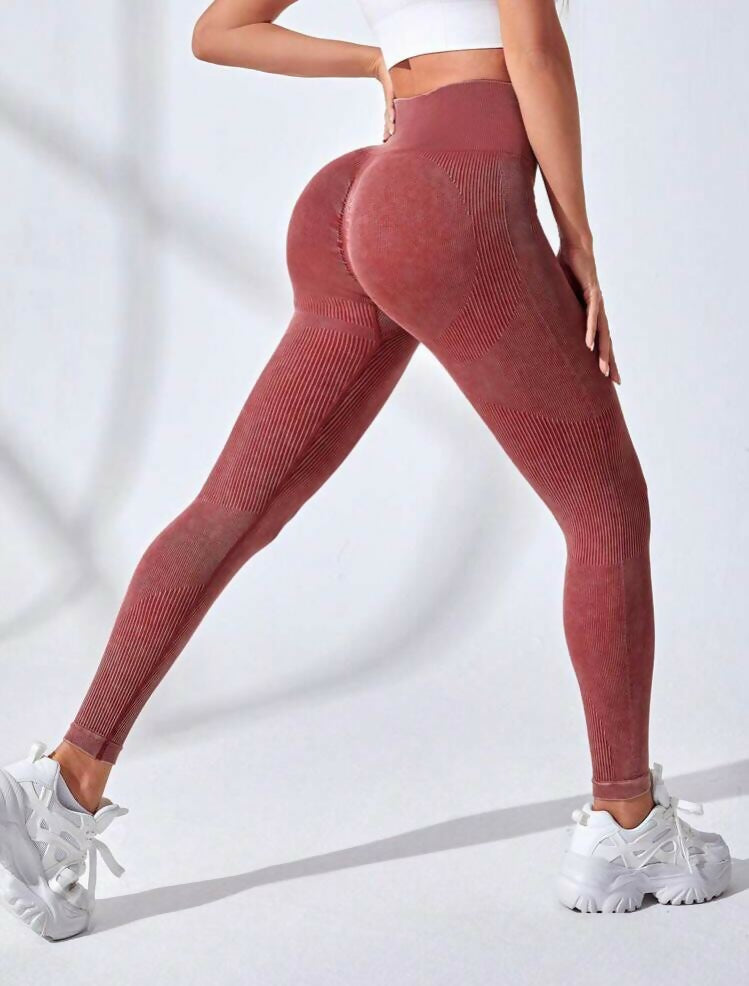 Matte Burgandy Leggings