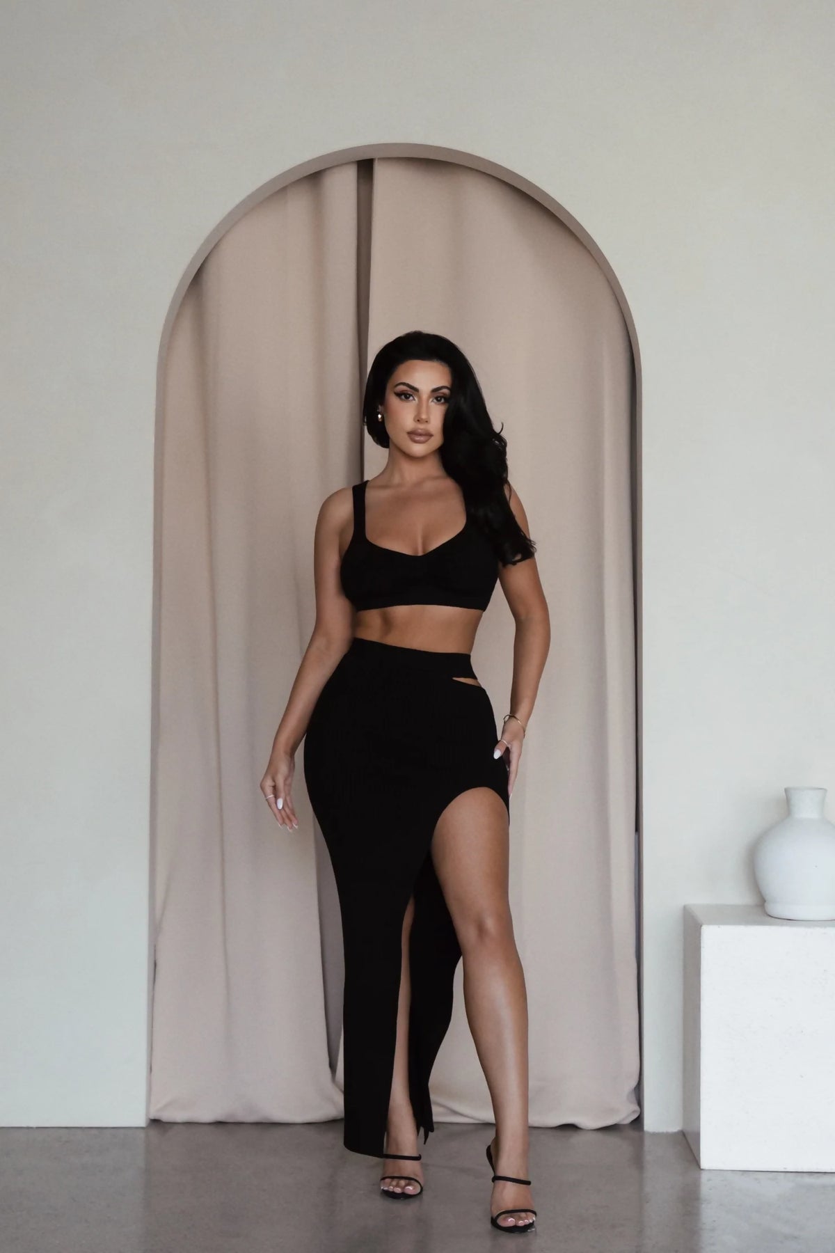 Marlina Knit Skirt Set