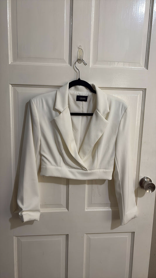 Shop Cider- Cropped Blazer