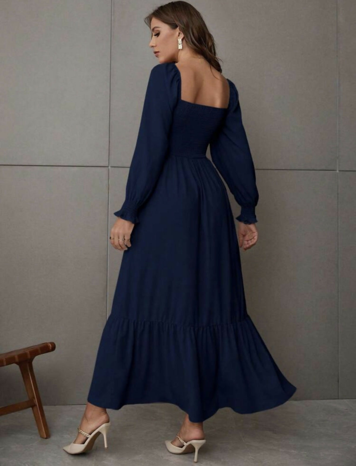 Pre-Loved Navy Blue Dress