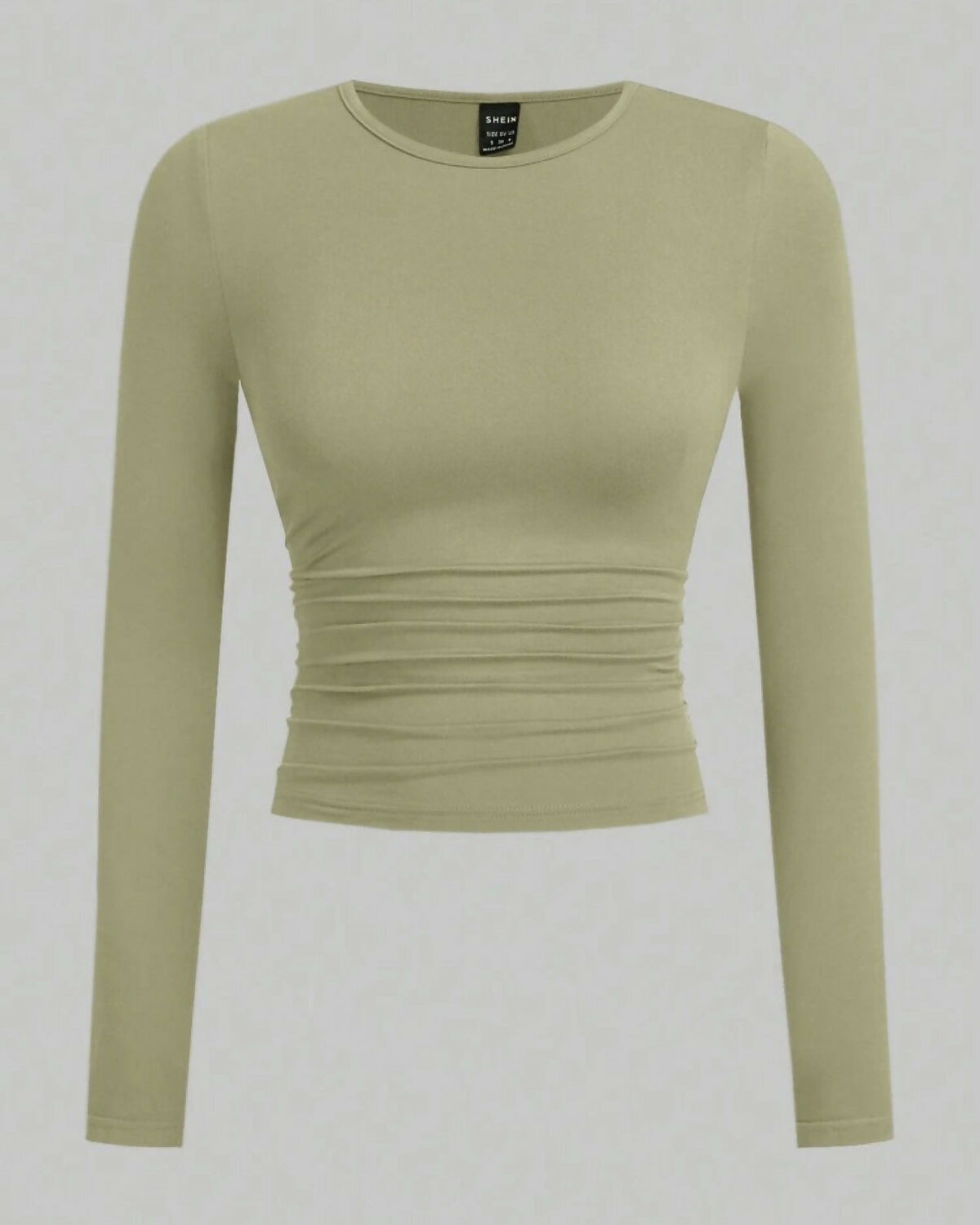 Ruched Long Sleeve Tee