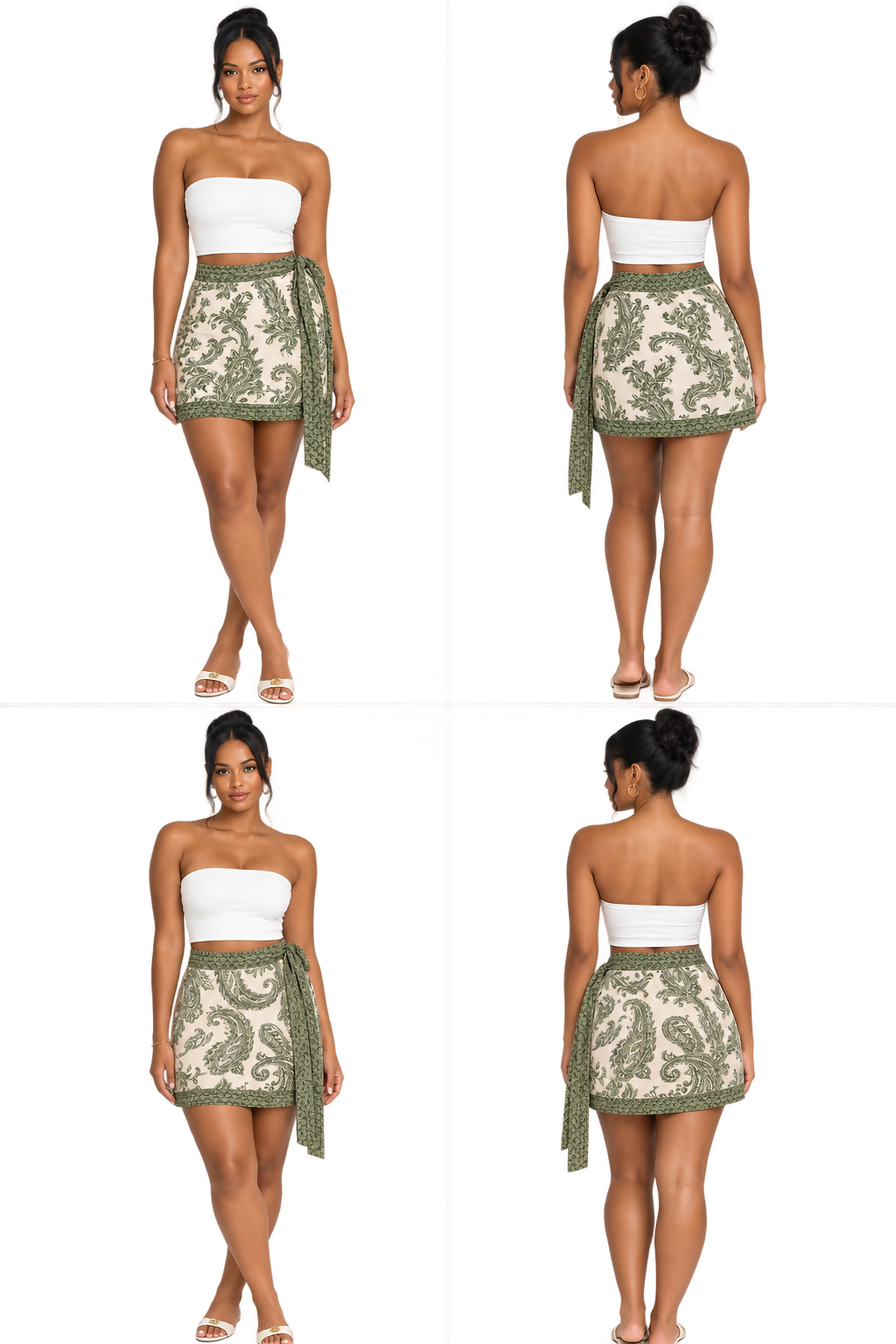 ZARA Wrap Skirt