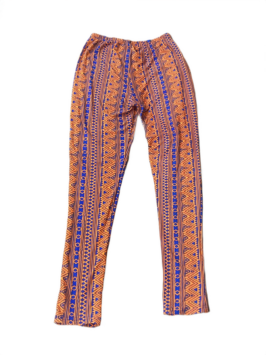 Neon Tribal Print Leggings