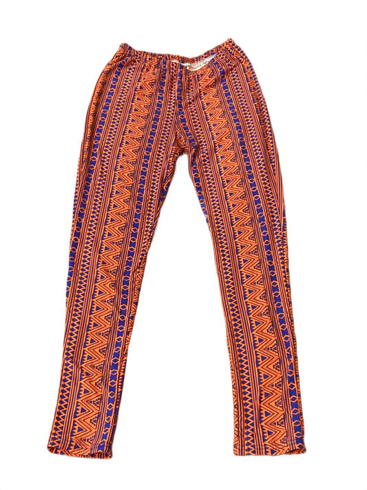 Neon Tribal Print Leggings