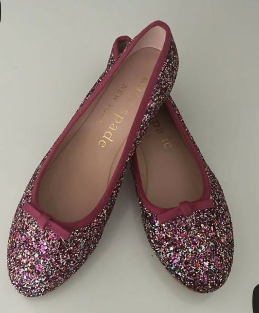 Kate Spade New York Womens Clover Ballet Flat