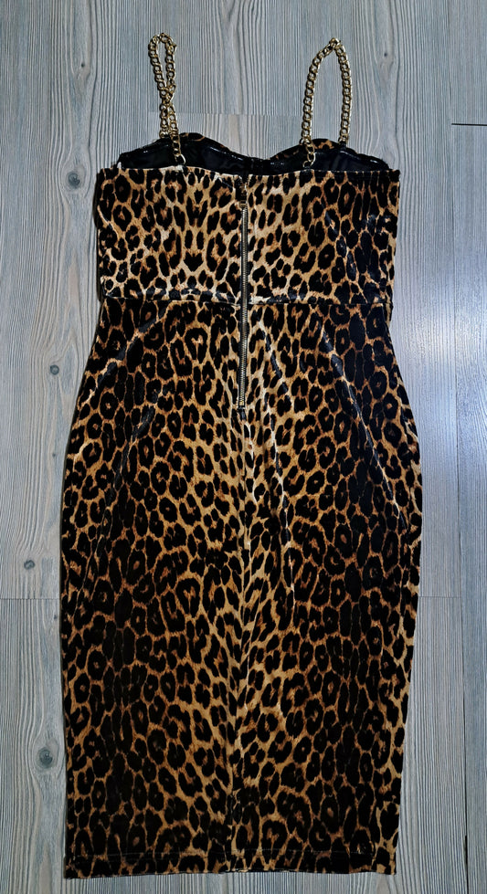 Fashionnova Leopard Pencil Dress