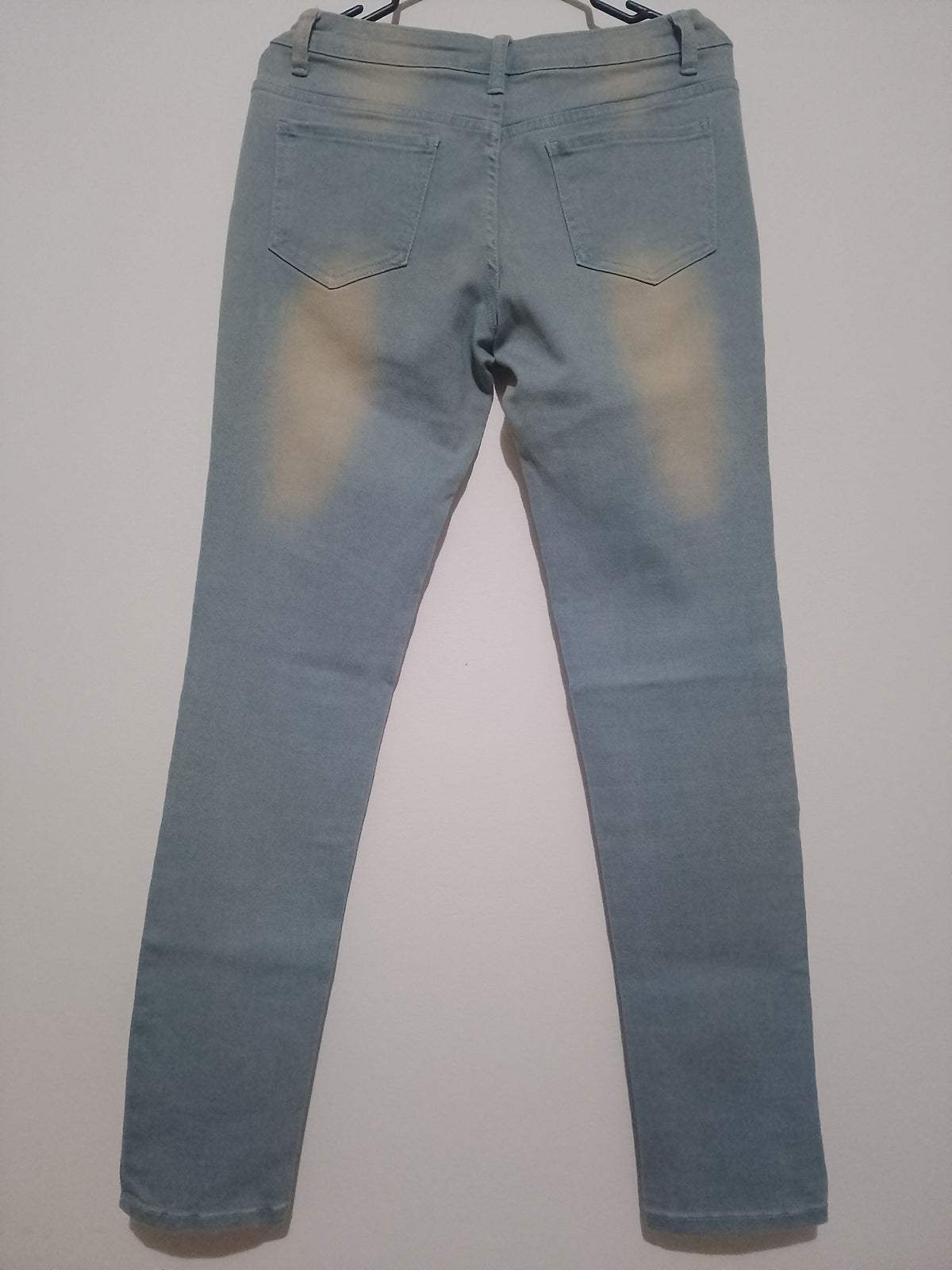 Hybrid & company Mid-rise Light Wash Blue Skinny Jeans