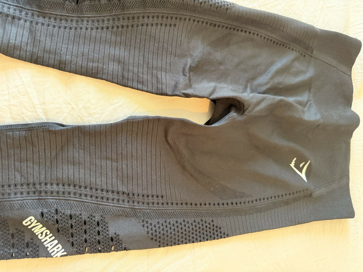 Gymshark Flawless Knit Tights - Black