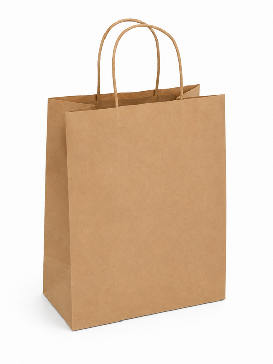Medium Kraft Paper Gift Bags with Twisted Handles