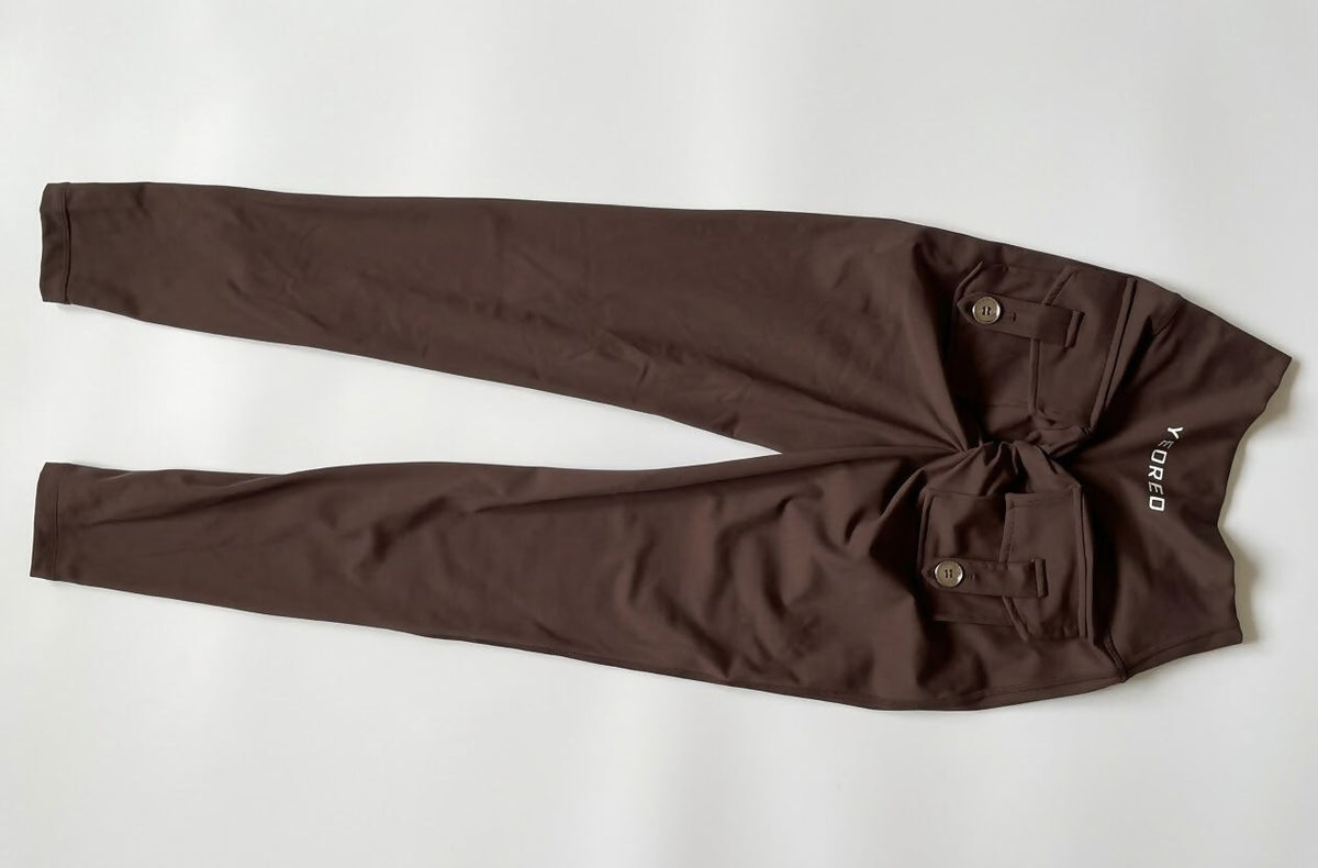 YEOREO CoreFlex Leggings with Pockets & V Waist