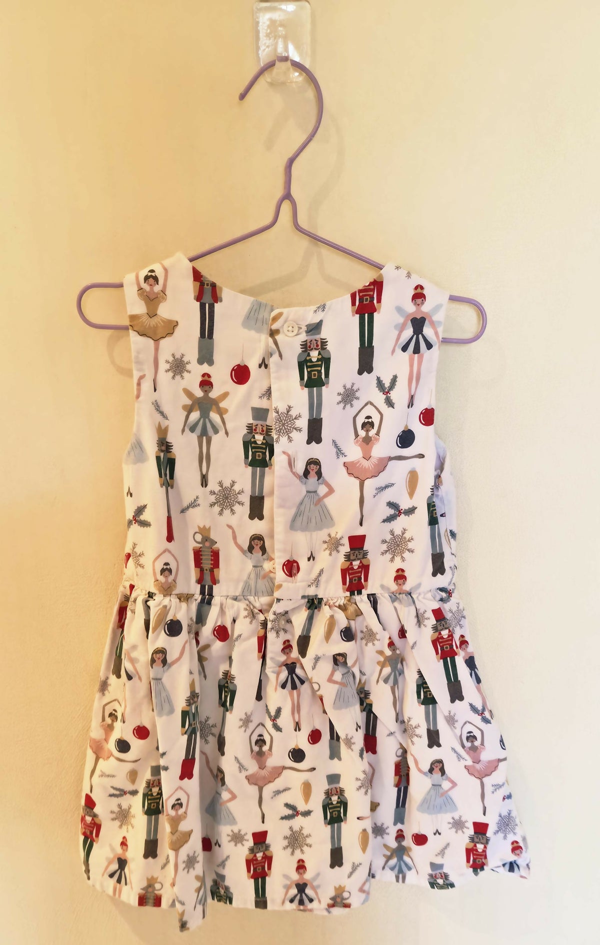Carter's Toddler Organic Cotton Dress in Holiday Nutcracker