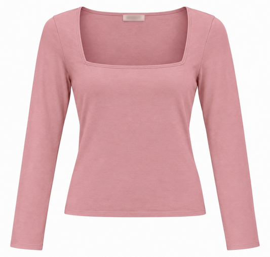 Pink long sleeve top 🩷