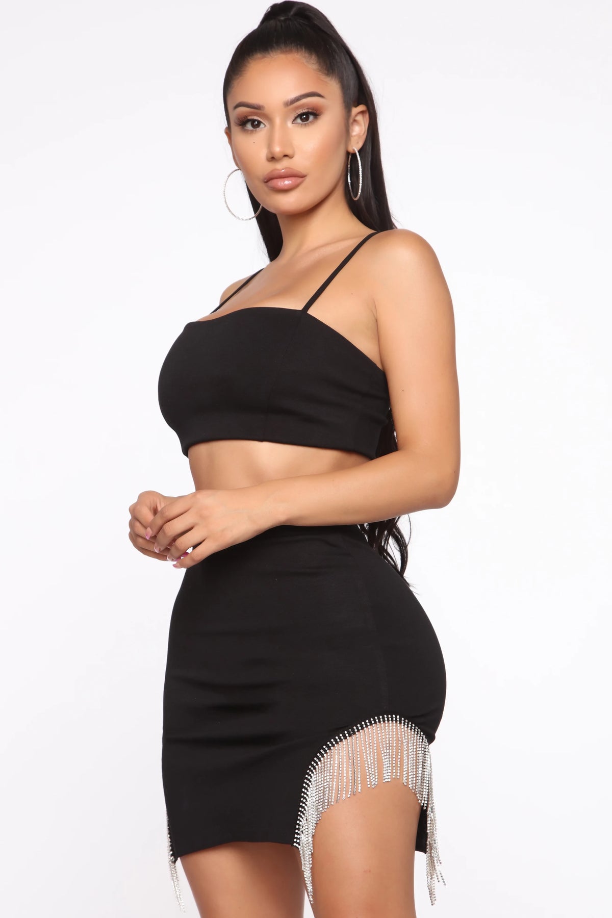 (NEW) Just Trying To Flex Skirt Set