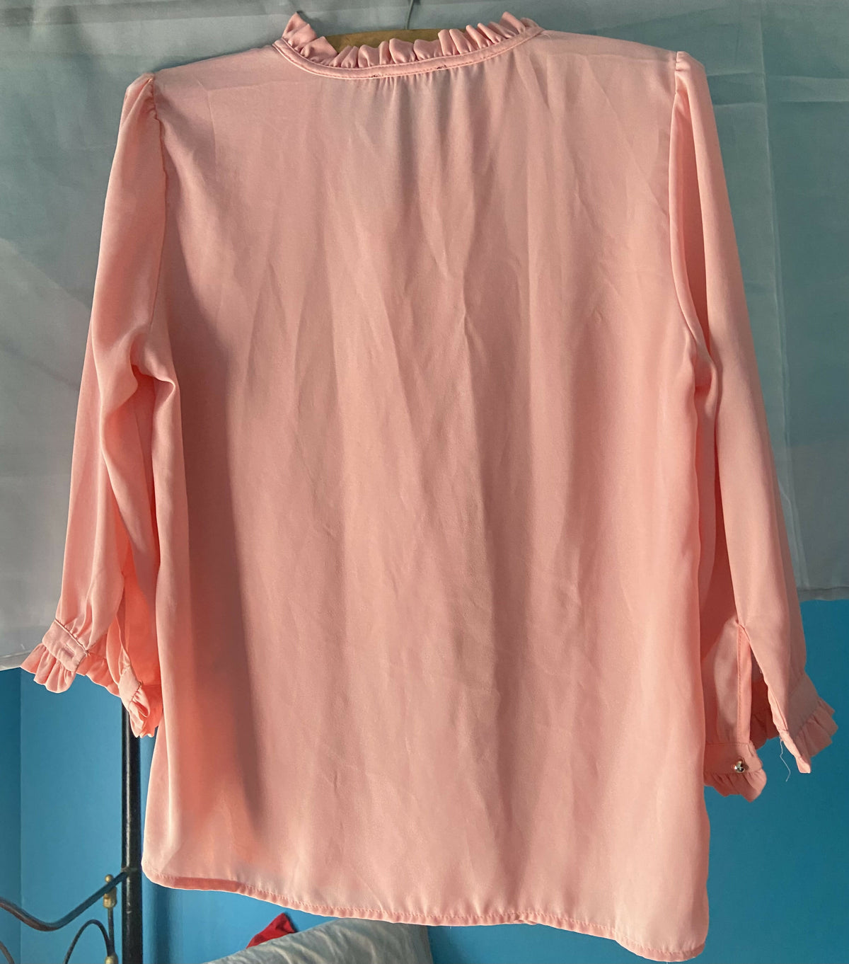 Peach J&K Blouse