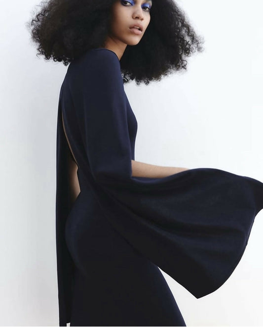 ZARA Cape Dress