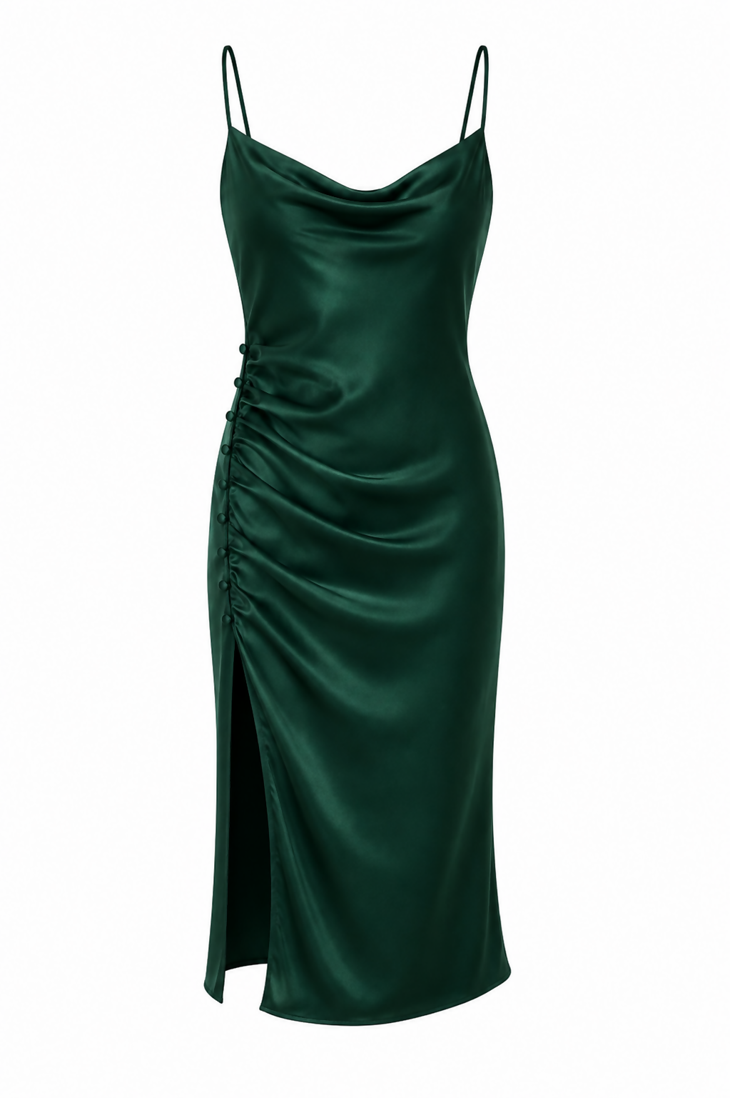 Satin Cocktail Dress