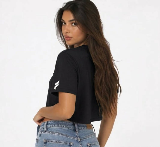The "Die For" Graphic Crop Tee