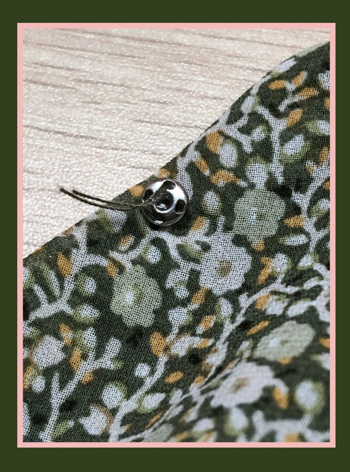 Chic floral blouse