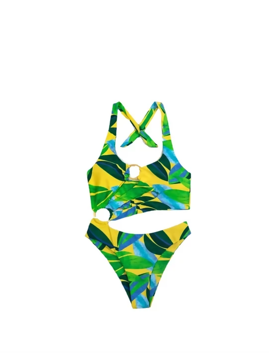 SHEIN Tropical Twist Monokini