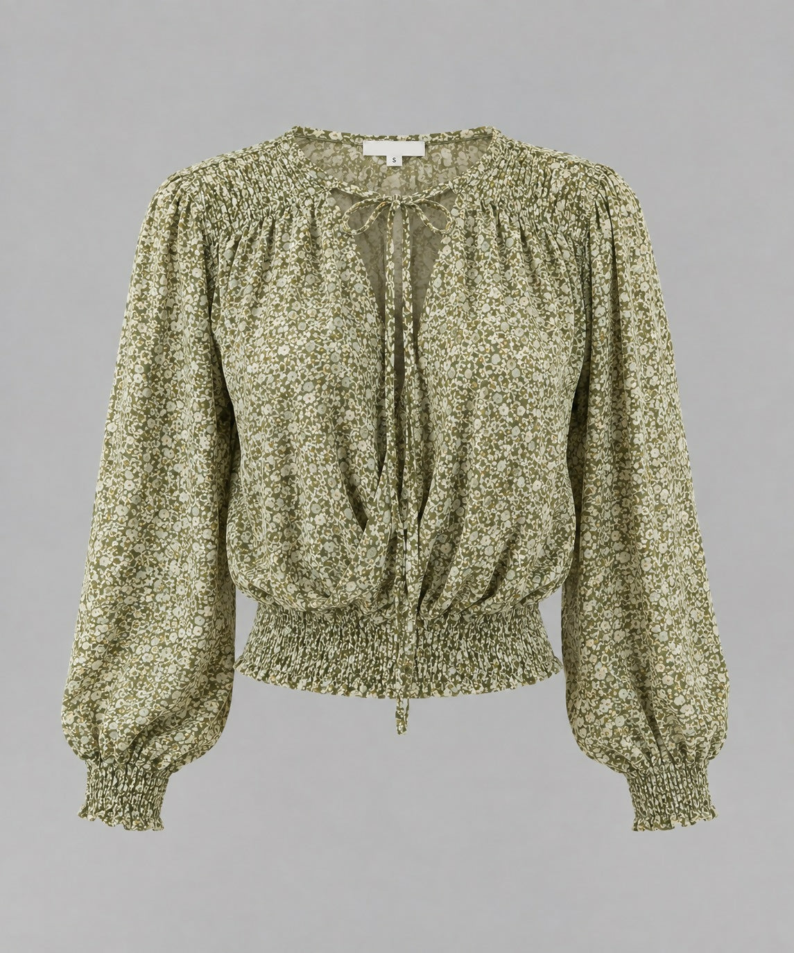 Chic floral blouse
