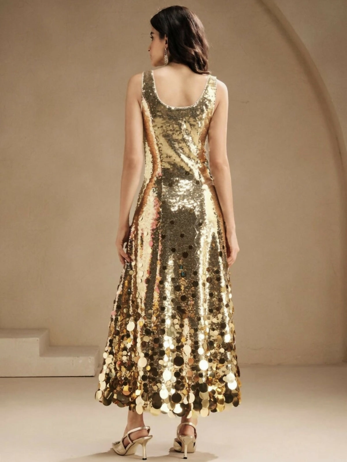 Heavy Sequined Pendant Decor Dress (Pre-loved)