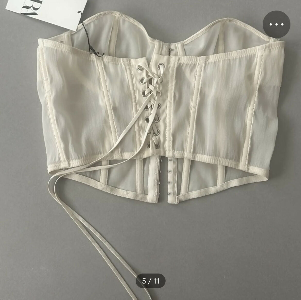 Zara Underwire Corset Top