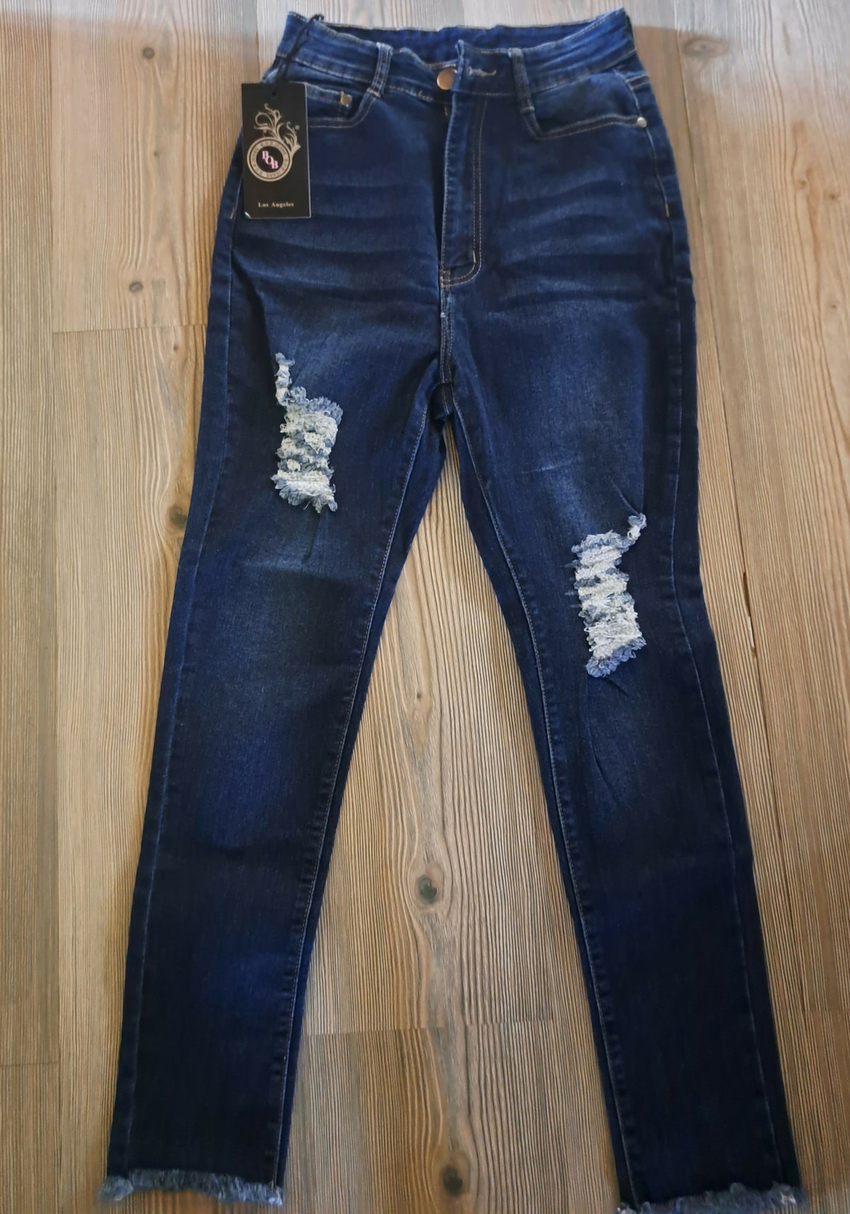 Distressed Skinny Jeans