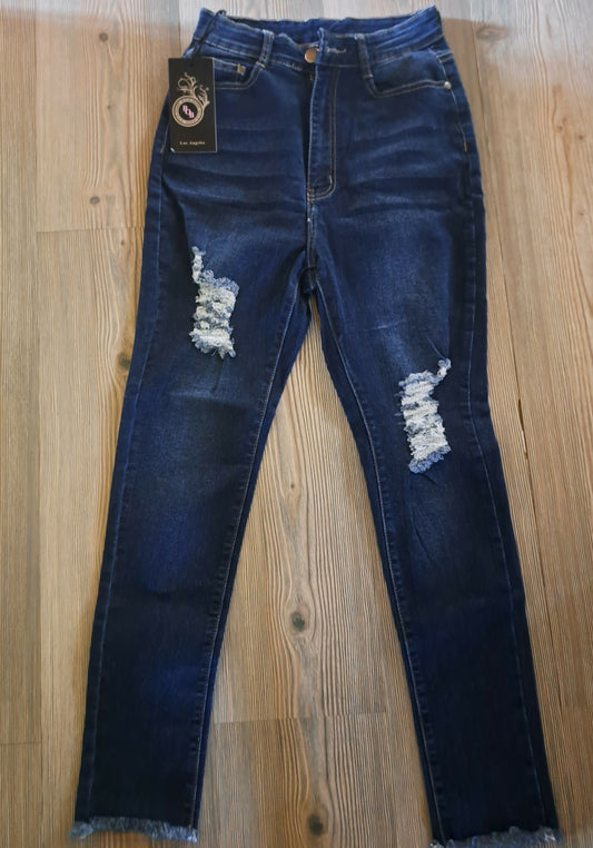 Distressed Skinny Jeans