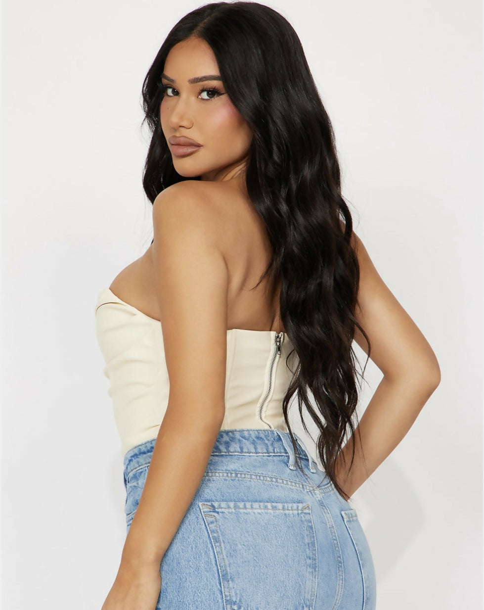 Cream Bodysuit