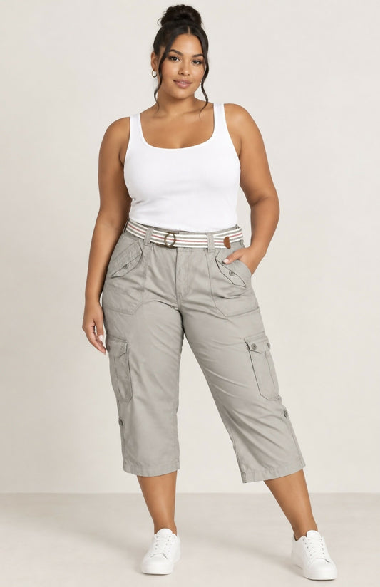 Women’s Cargo Capri Pants